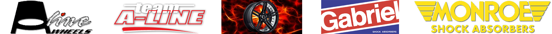 A-Line Wheels, Gabriel, Monroe Shock Absorbers